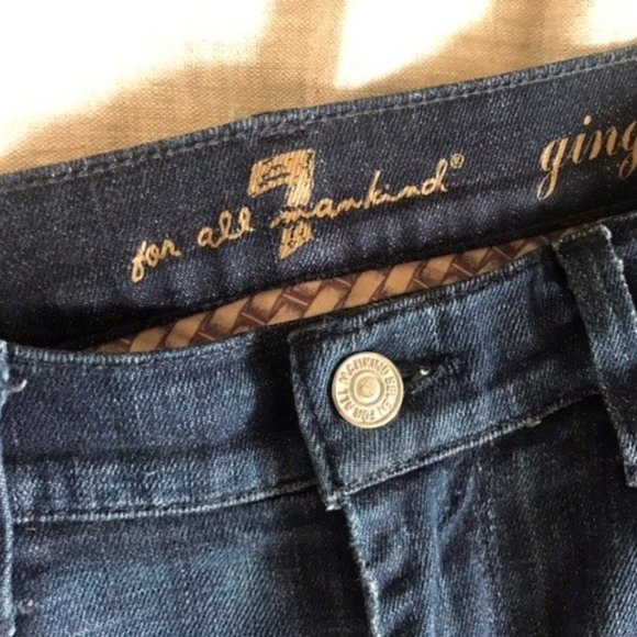 7 For All Mankind  cropped Jeans-Size 29 - Picture 2 of 6
